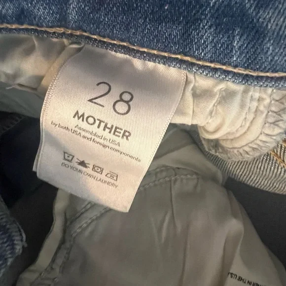 MOTHER The Twister Skimp in Ropin n Ridin size 28 - Picture 9 of 9